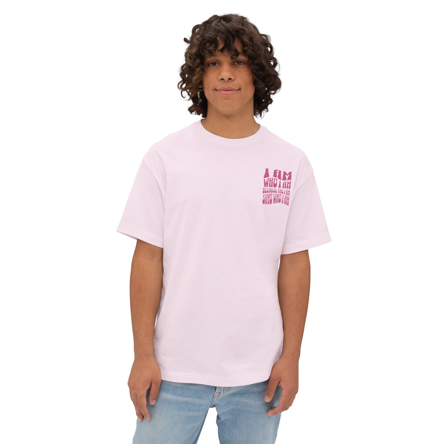 "I Am Who I AM" Adult Unisex Oversized Boxy Tee