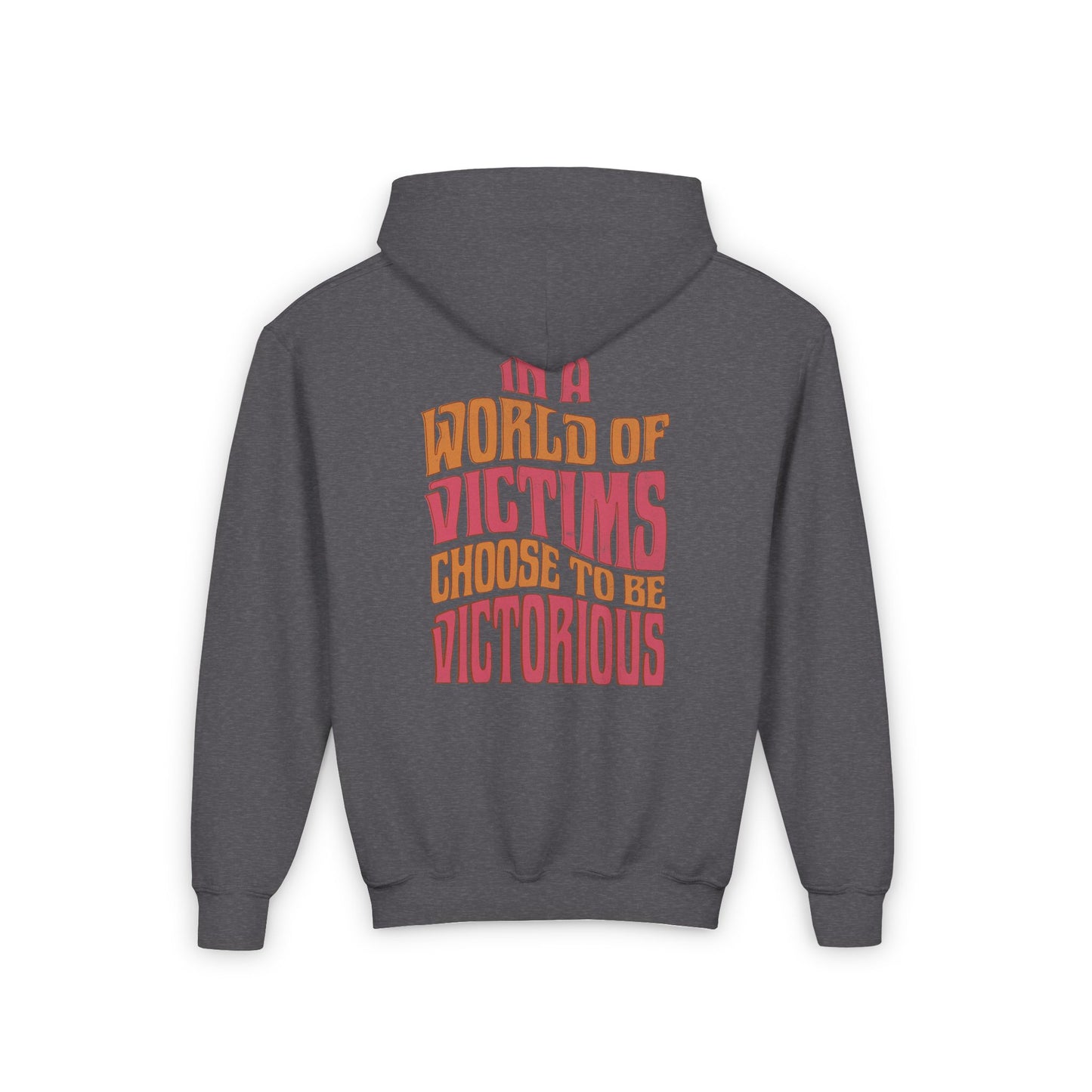 "Choose To Be Victorious" Kids Heavy Weight Hoodie