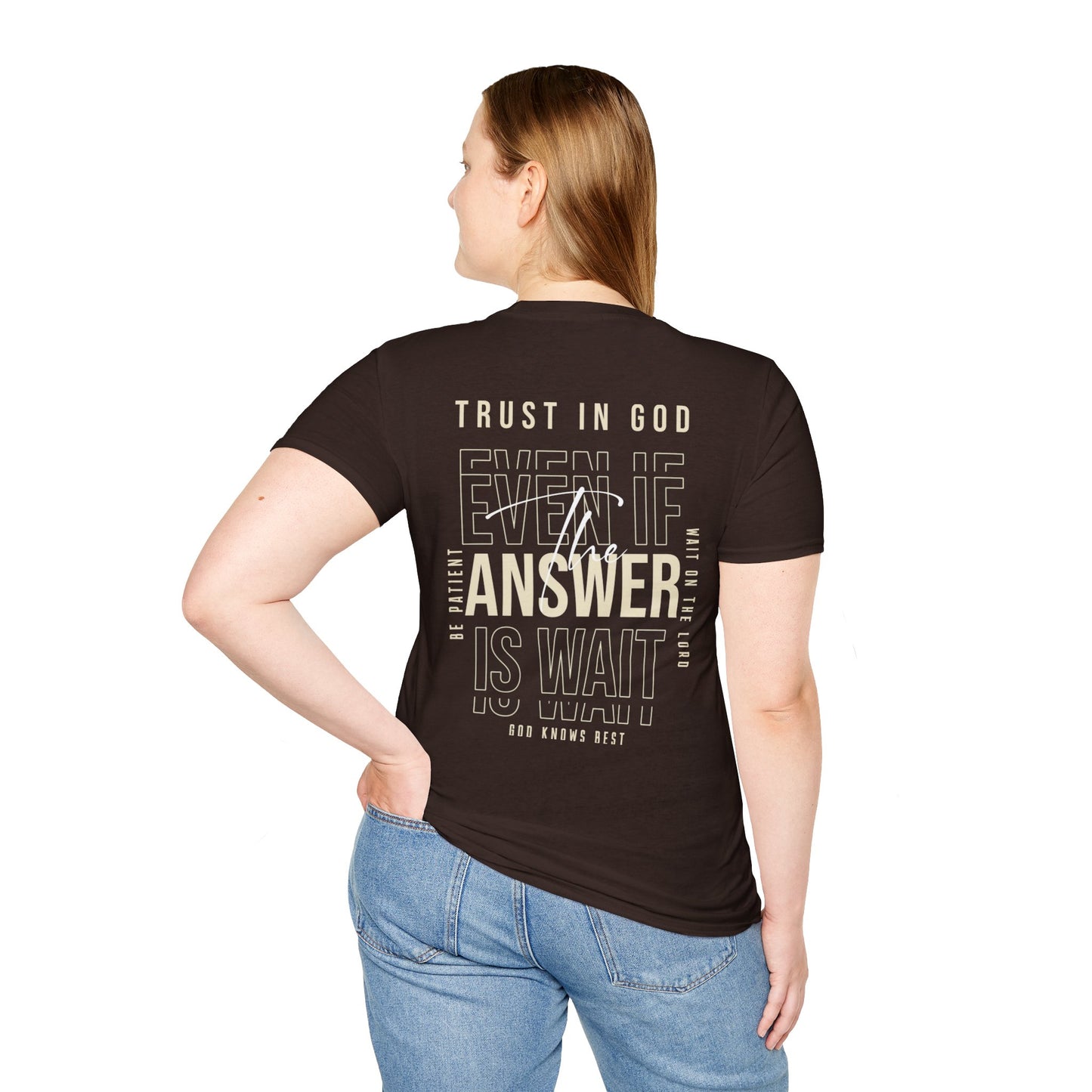 "Trust In God" Unisex Softstyle Tee