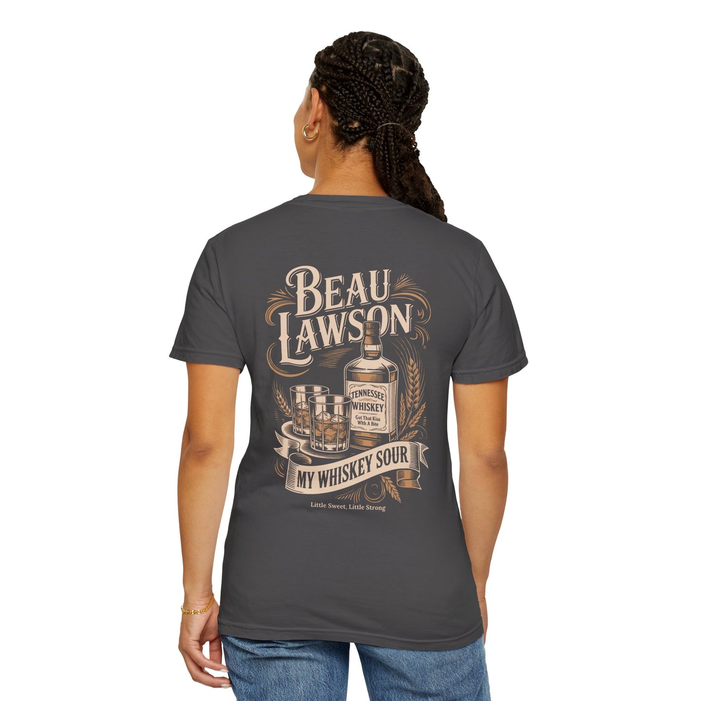 Beau Lawson "My Whiskey Sour" Western Unisex Garment-Dyed T-shirt