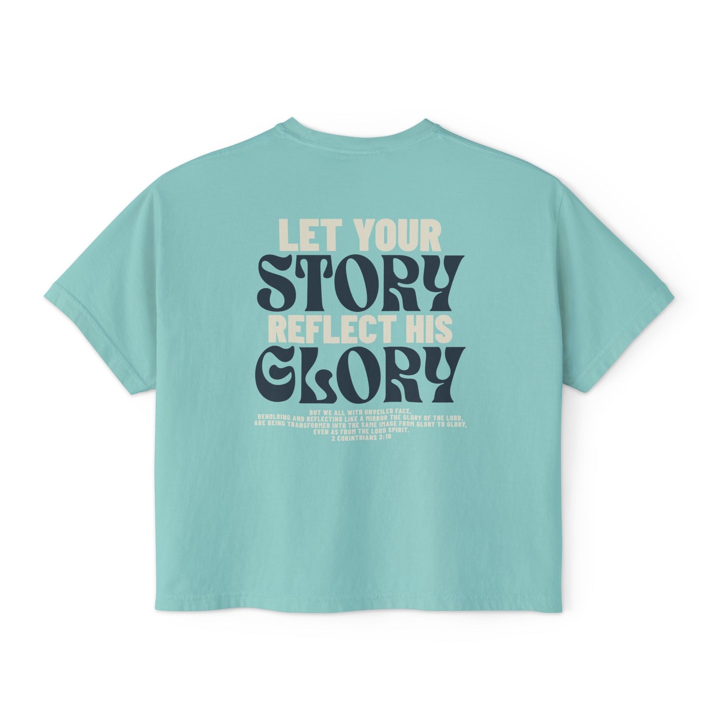 "GLORY" WOMENS PREMIUM BOXY TEE