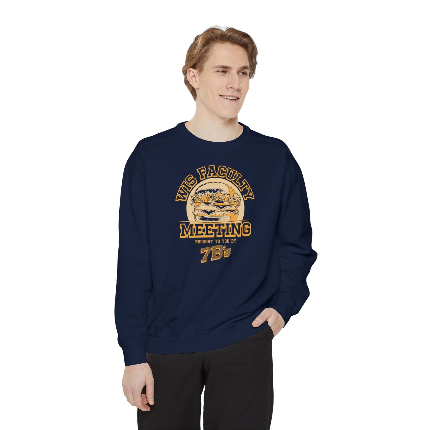 WIS "FACULTY MEETING" UNISEX PREMIUM SWEATSHIRT