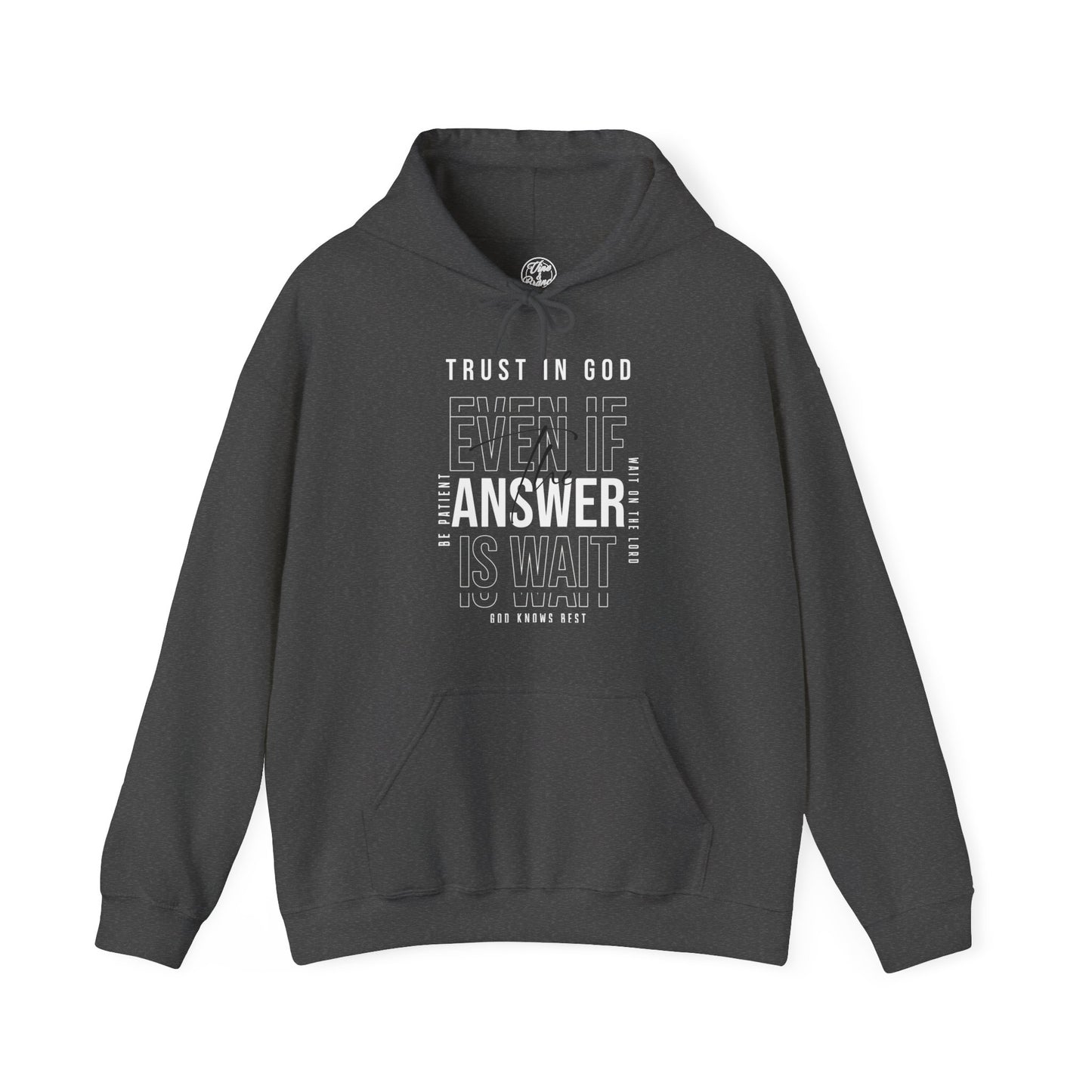 "Trust In God" Adult Unisex Hoodie