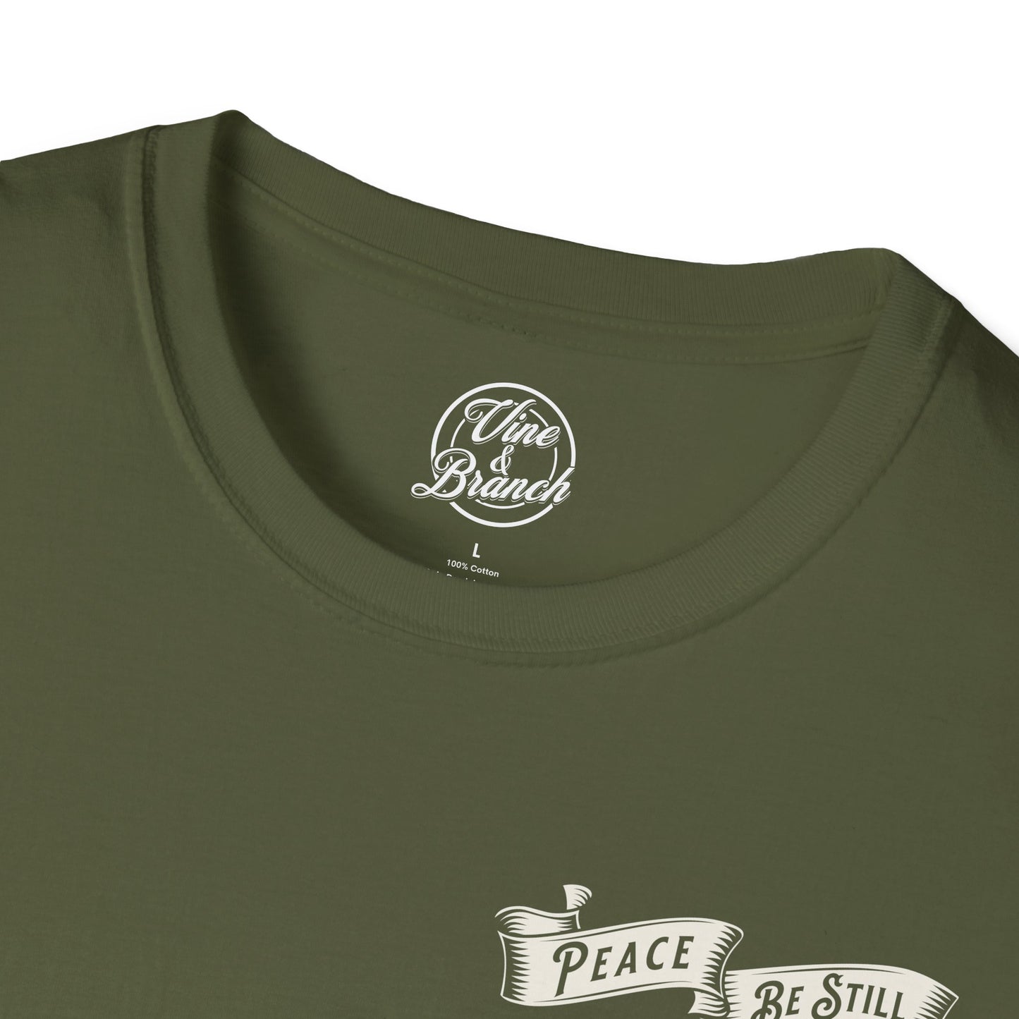 "Peace Be Still" Unisex Softstyle Tee