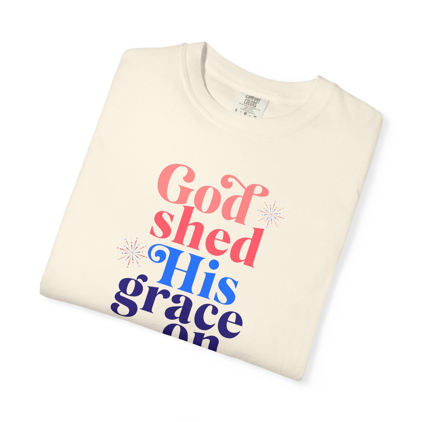 "GOD SHED HIS GRACE ON THEE" UNISEX PREMIUM TEE