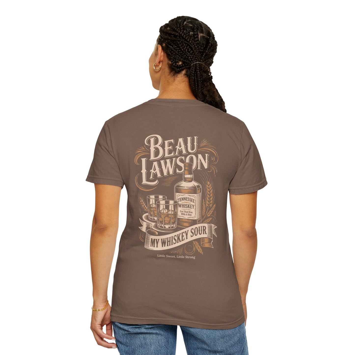 Beau Lawson "My Whiskey Sour" Western Unisex Garment-Dyed T-shirt
