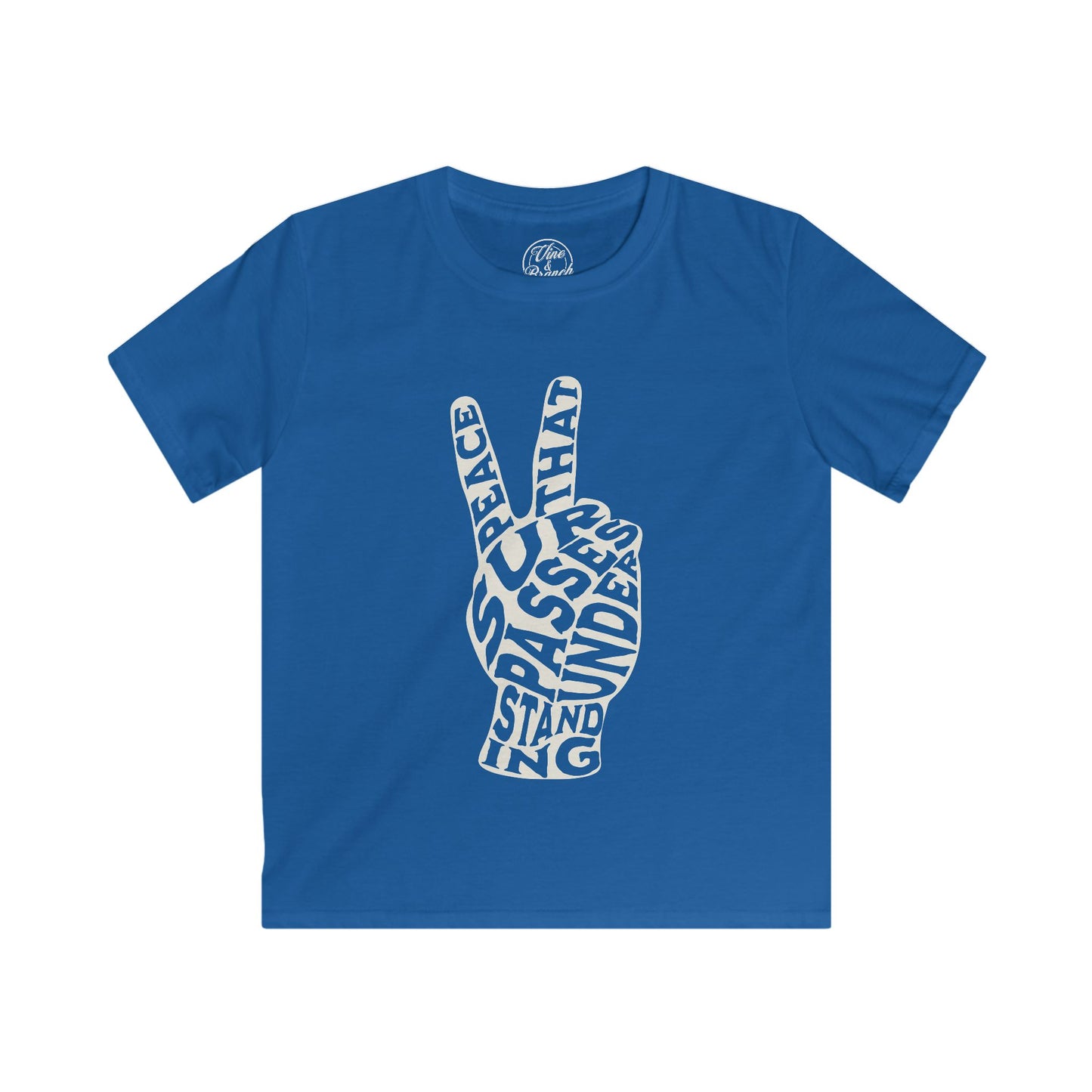 "Peace That Surpasses Understanding" Kids Softstyle Tee