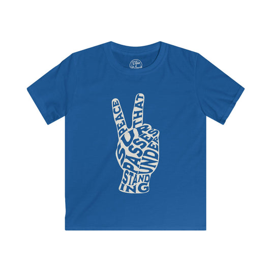 "Peace That Surpasses Understanding" Kids Softstyle Tee