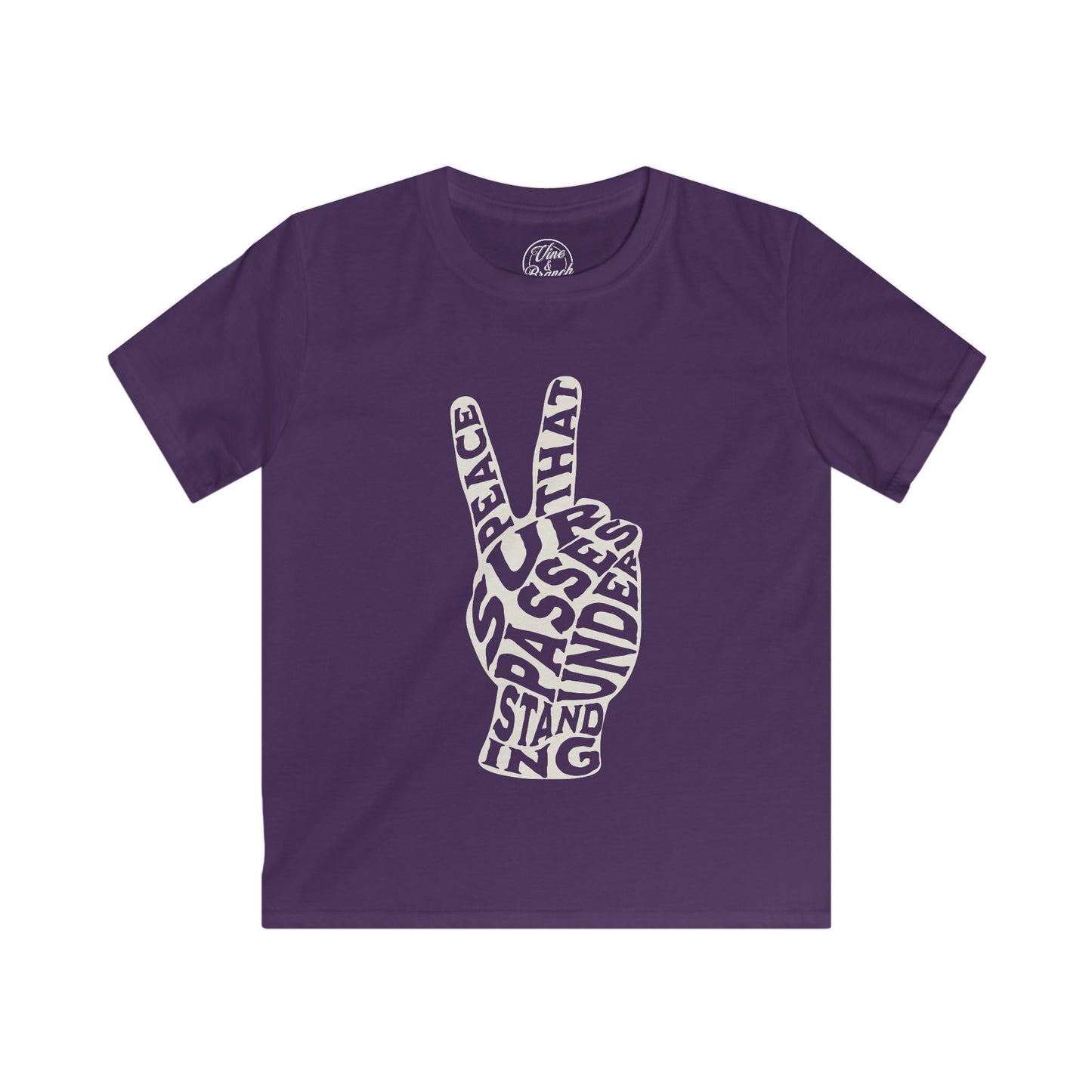 "Peace That Surpasses Understanding" Kids Softstyle Tee