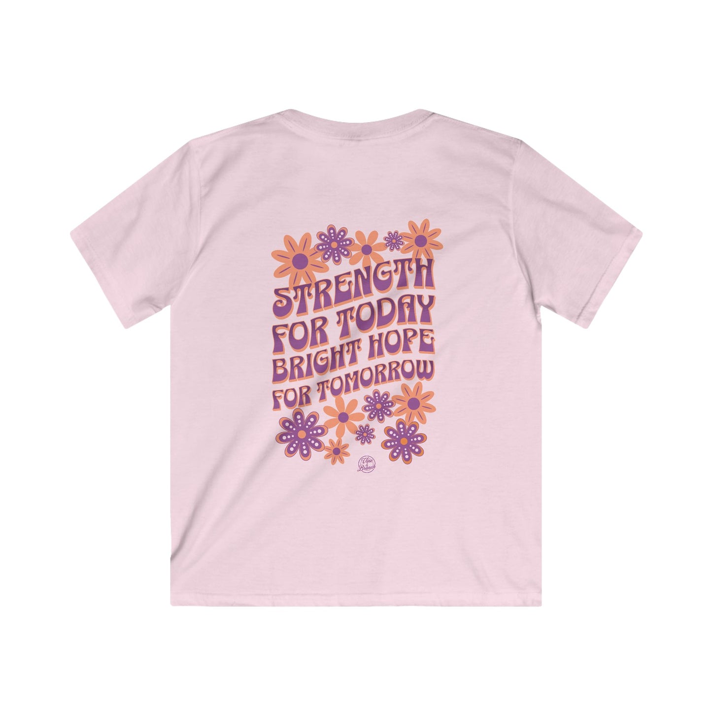 "Strength & Bright Hope" Kids Softstyle Tee