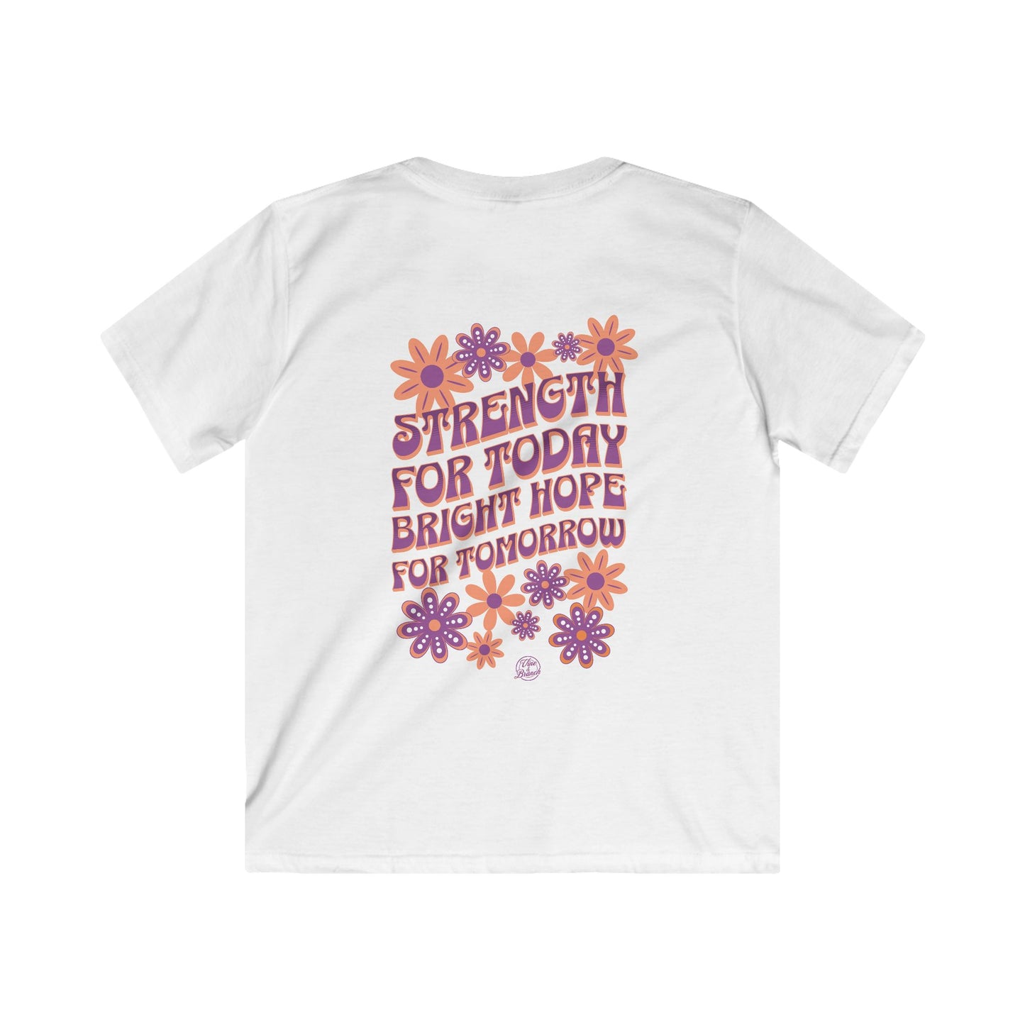 "Strength & Bright Hope" Kids Softstyle Tee