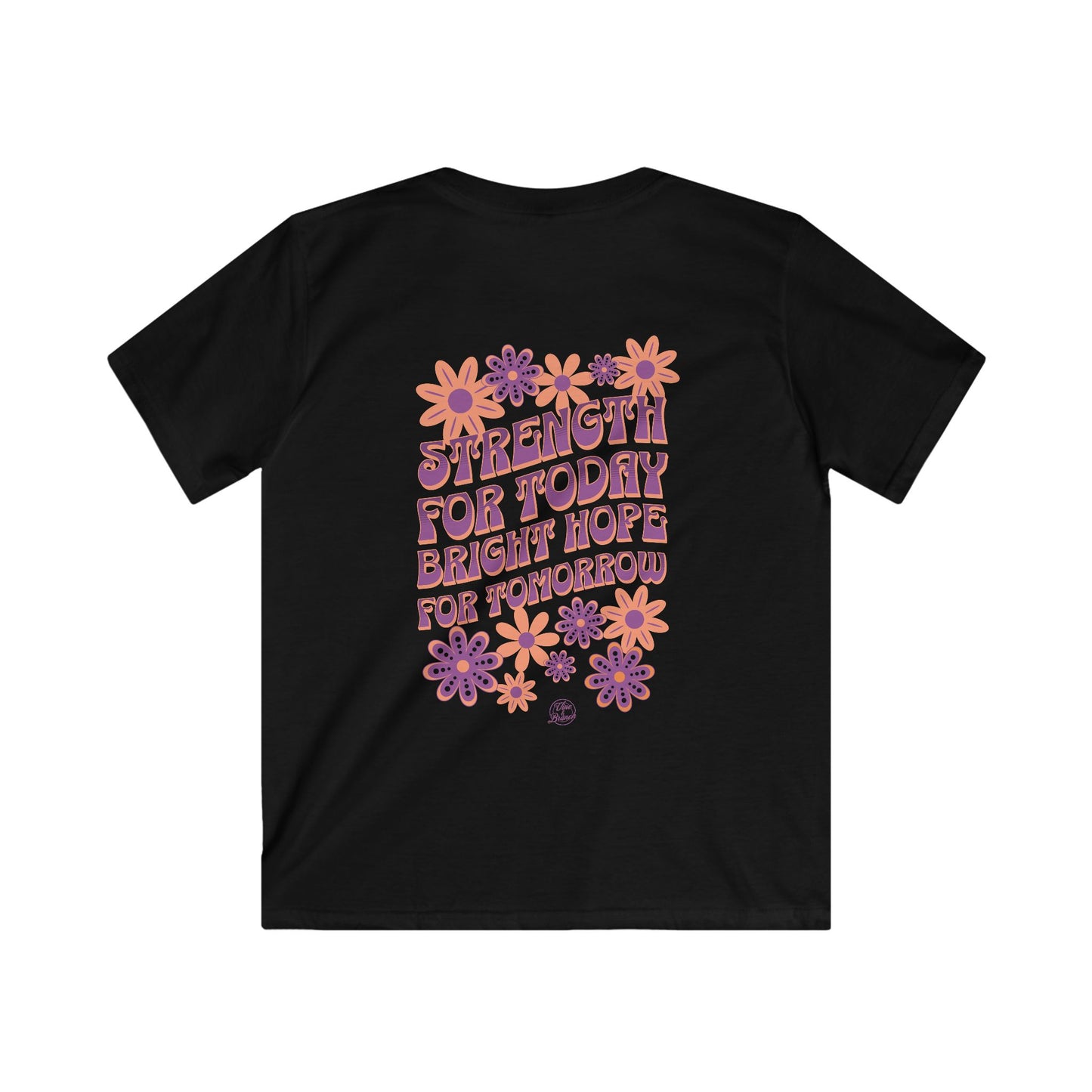 "Strength & Bright Hope" Kids Softstyle Tee