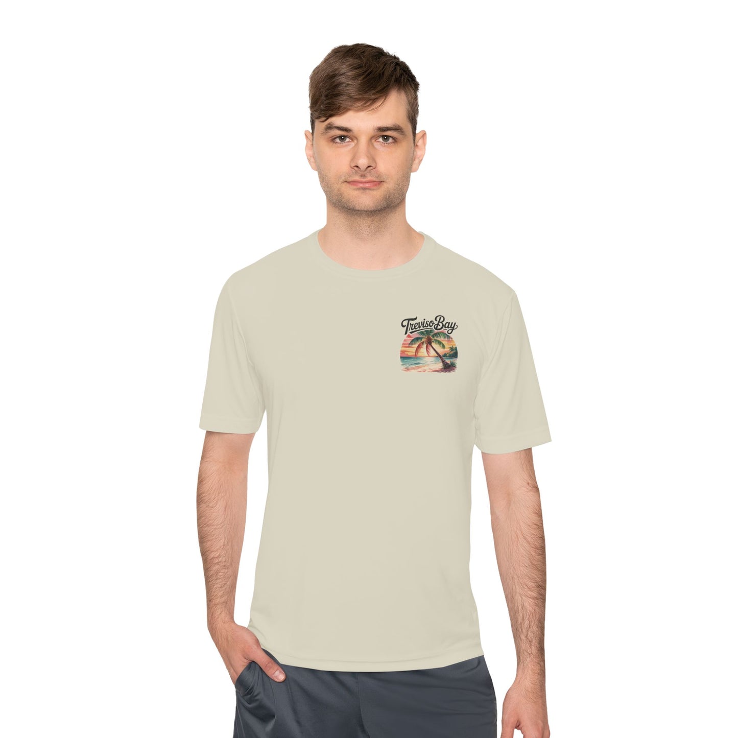 "Wasting Away in Treviso Bay" Unisex Moisture Wicking Tee