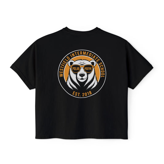 WIS "POLAR POSITIVE" PREMIUM WOMEN'S BOXY TEE