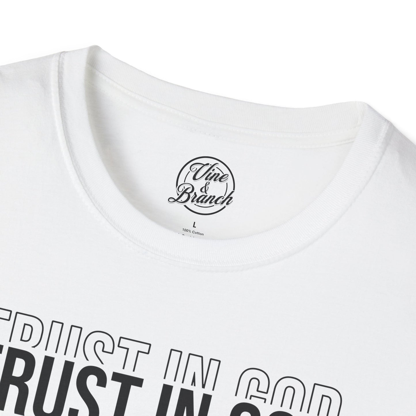 "Trust In God" Unisex Softstyle Tee