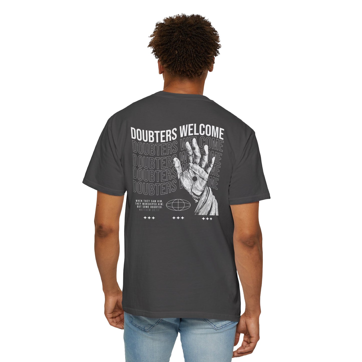 "DOUBTERS WELCOME" UNISEX PREMIUM TEE