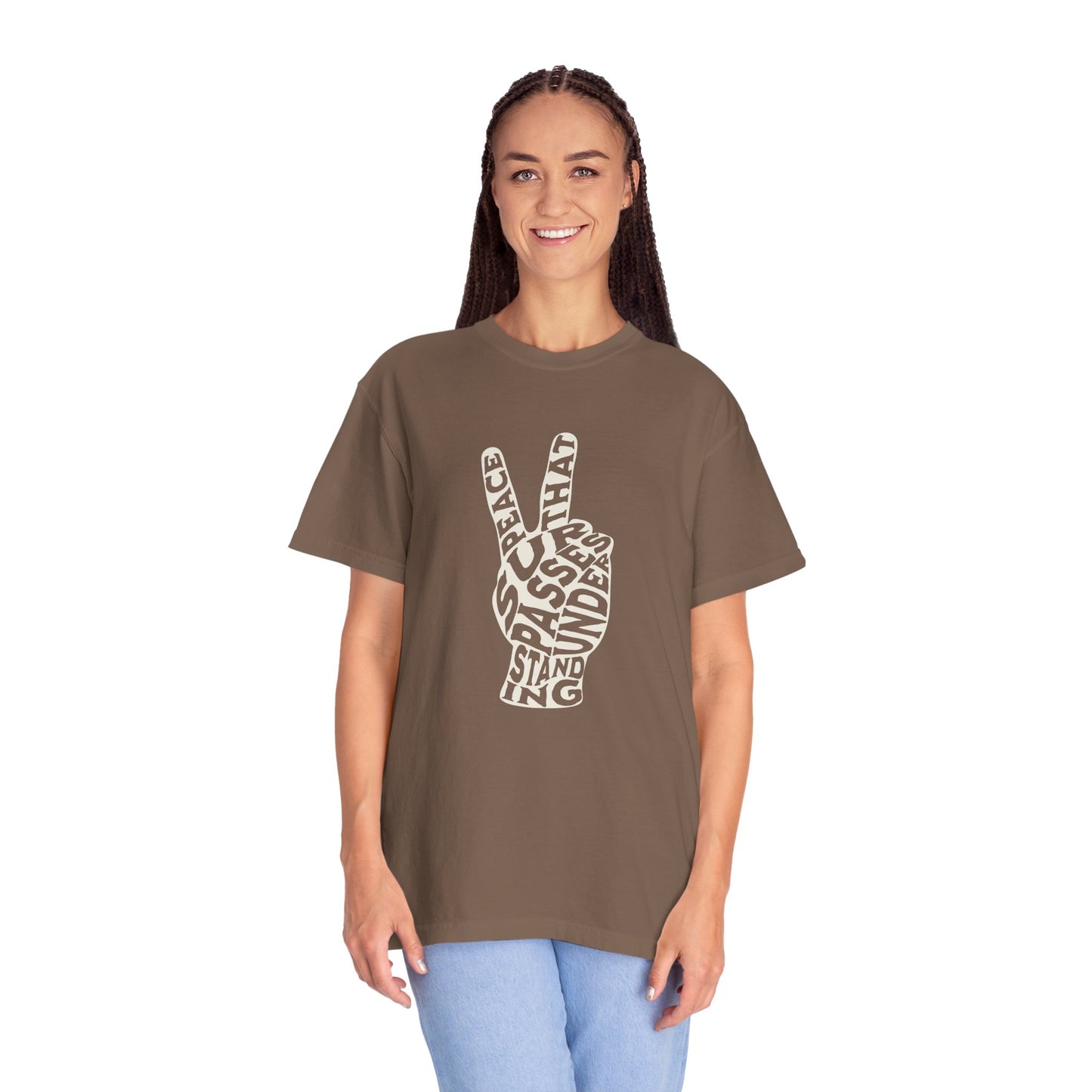 "PEACE" UNISEX PREMIUM TEE