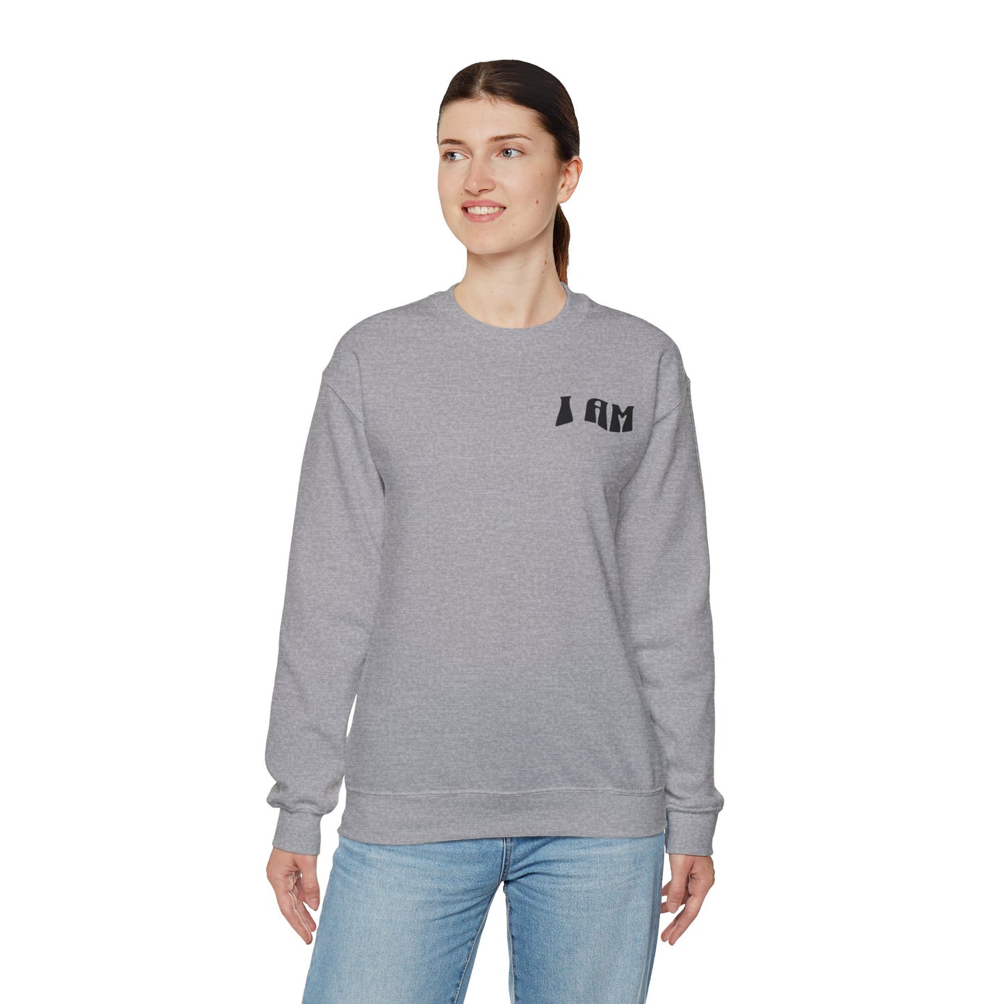 "I Am Who I Am" Adult Crewneck Sweatshirt