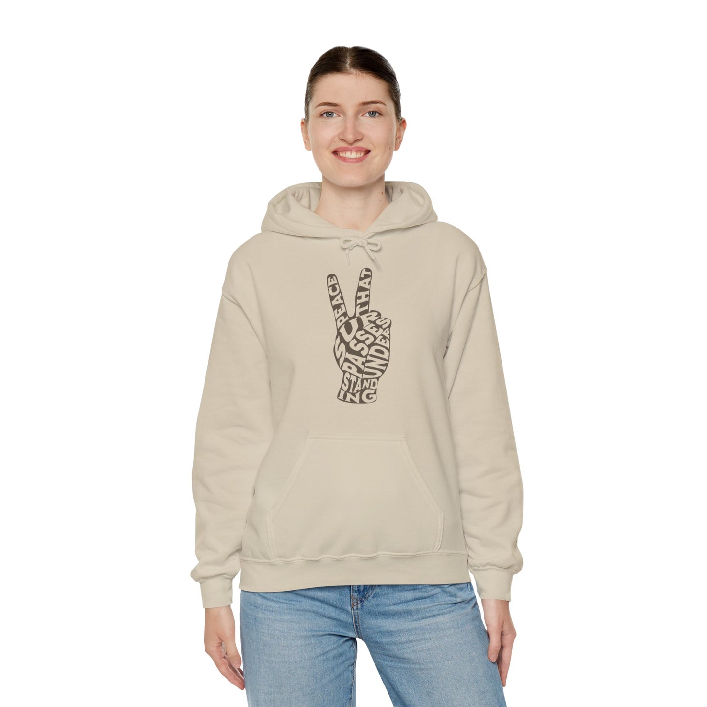 "Peace" Adult Unisex Hoodie