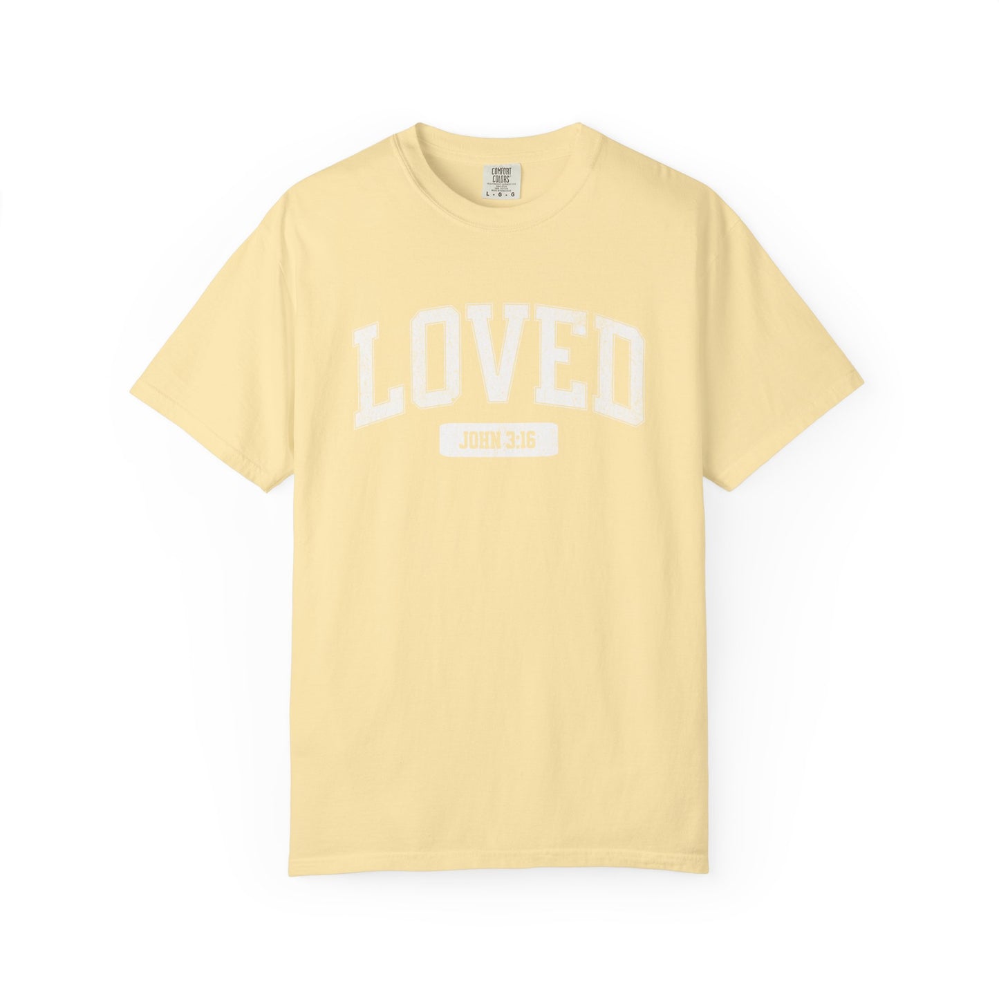VARSITY "LOVED" UNISEX PREMIUM TEE