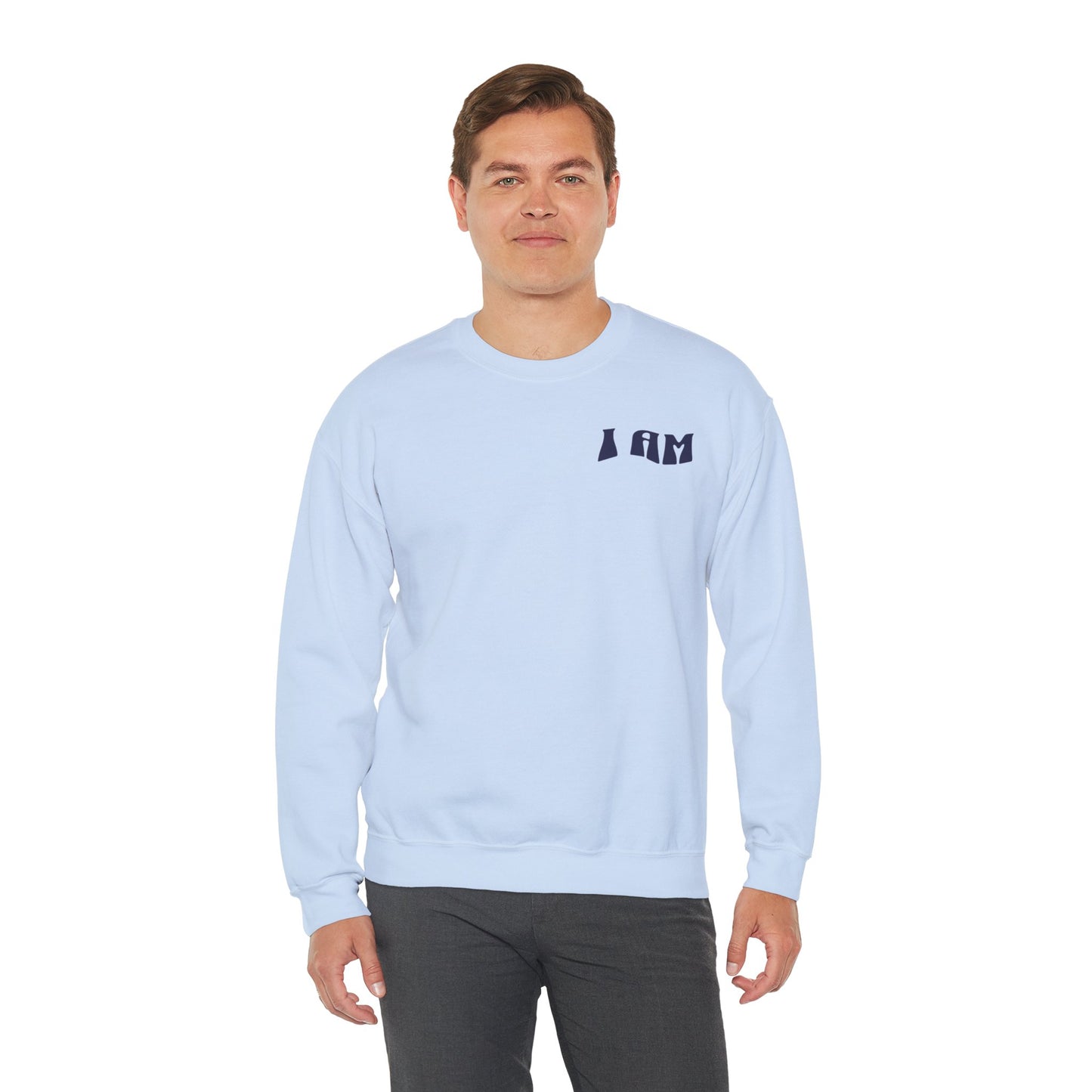 "I Am Who I Am" Adult Crewneck Sweatshirt