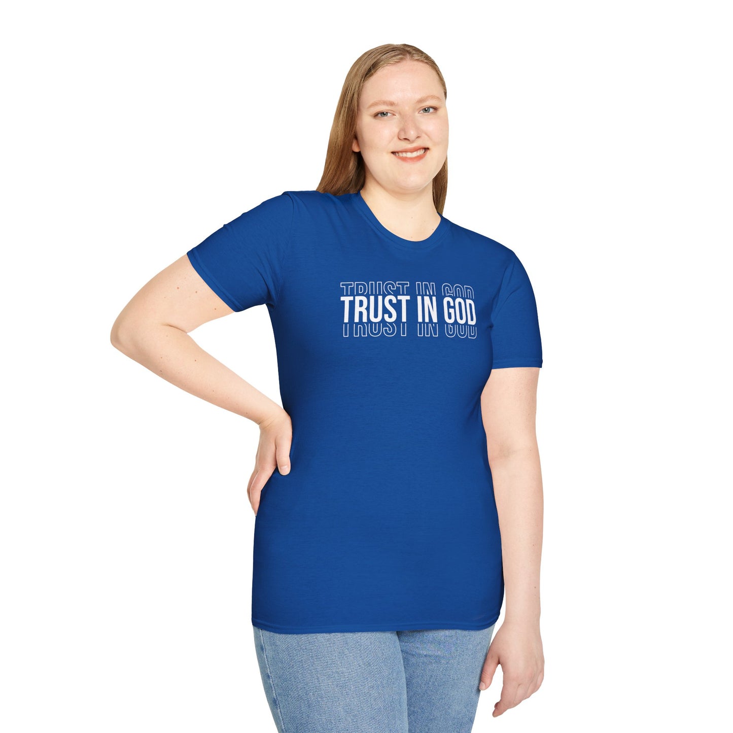 "Trust In God" Unisex Softstyle Tee