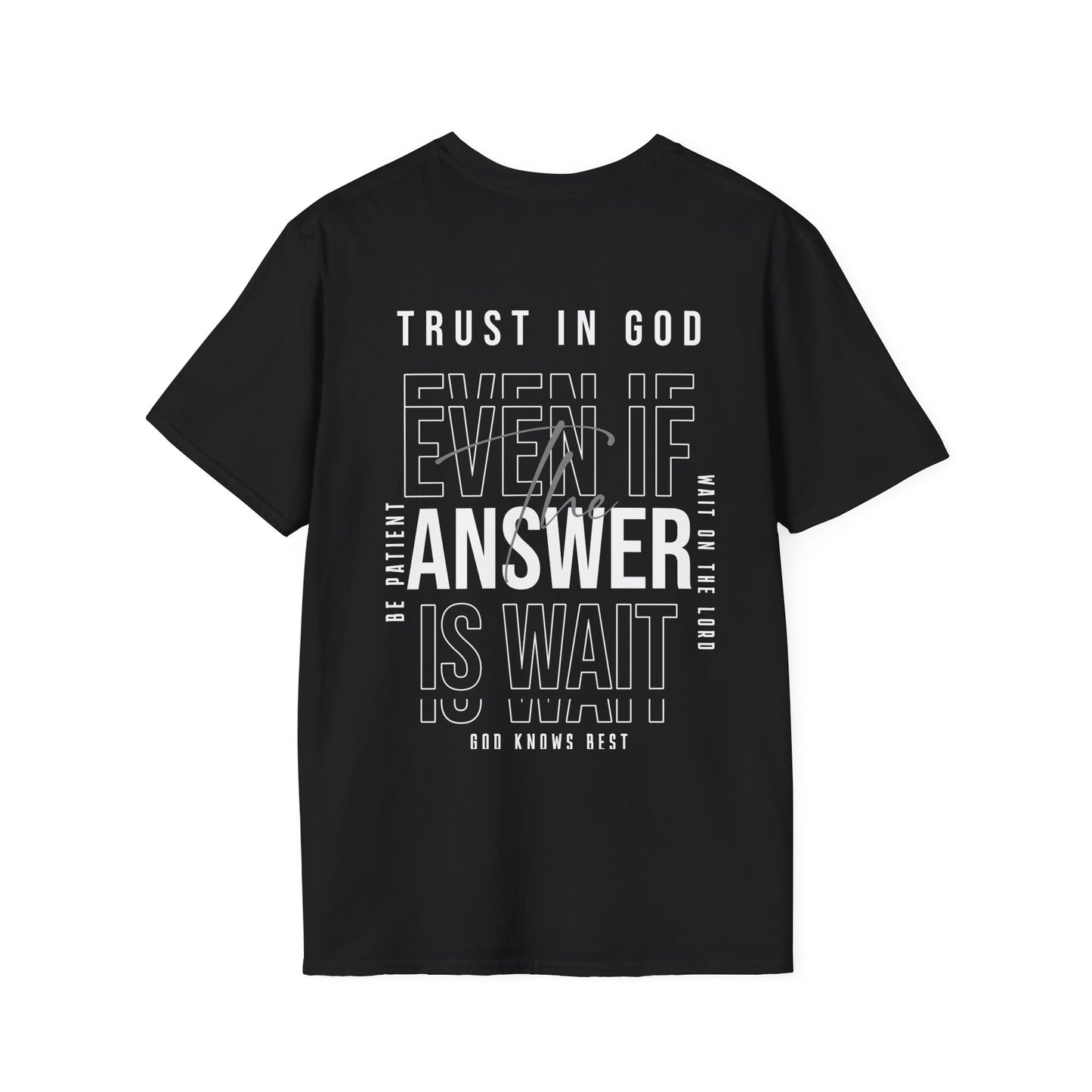 "Trust In God" Unisex Softstyle Tee