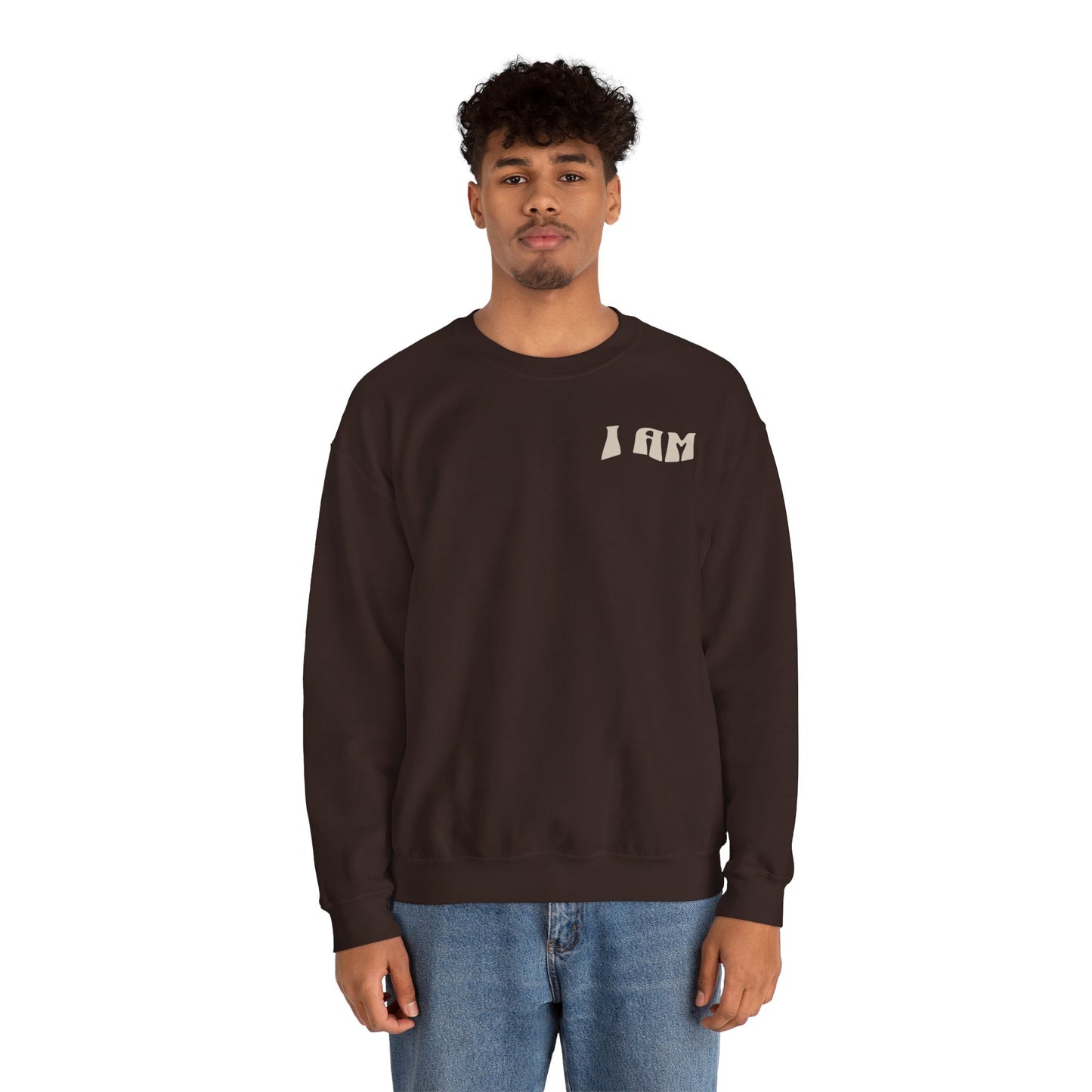 "I Am Who I Am" Adult Crewneck Sweatshirt