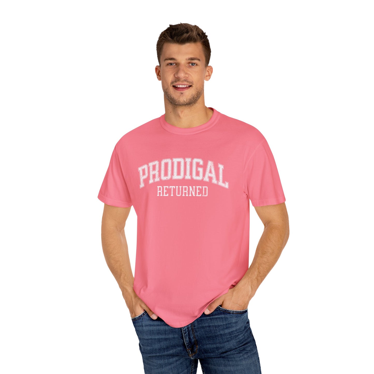 VARSITY "PRODIGAL RETURNS" UNISEX PREMIUM TEE