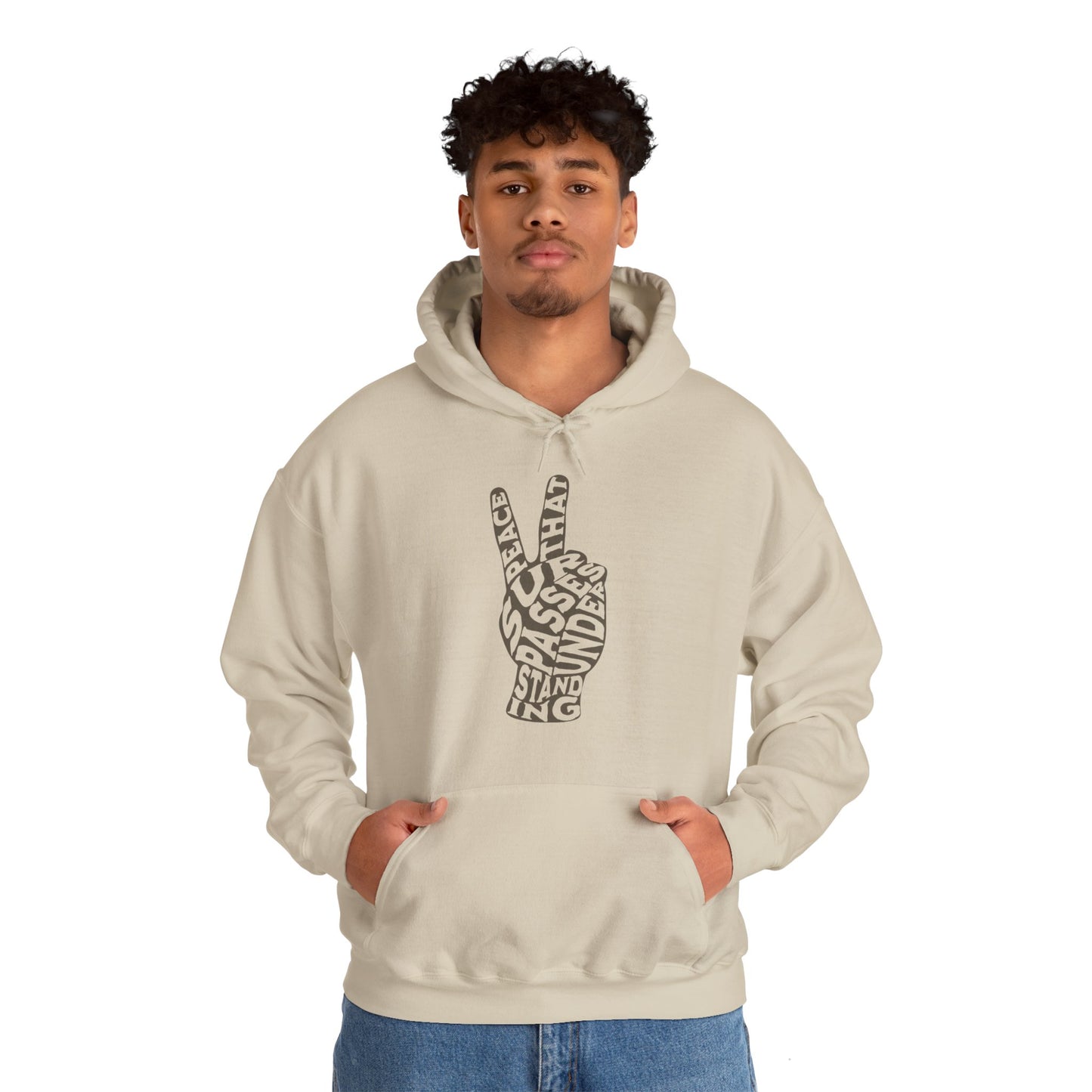 "Peace" Adult Unisex Hoodie