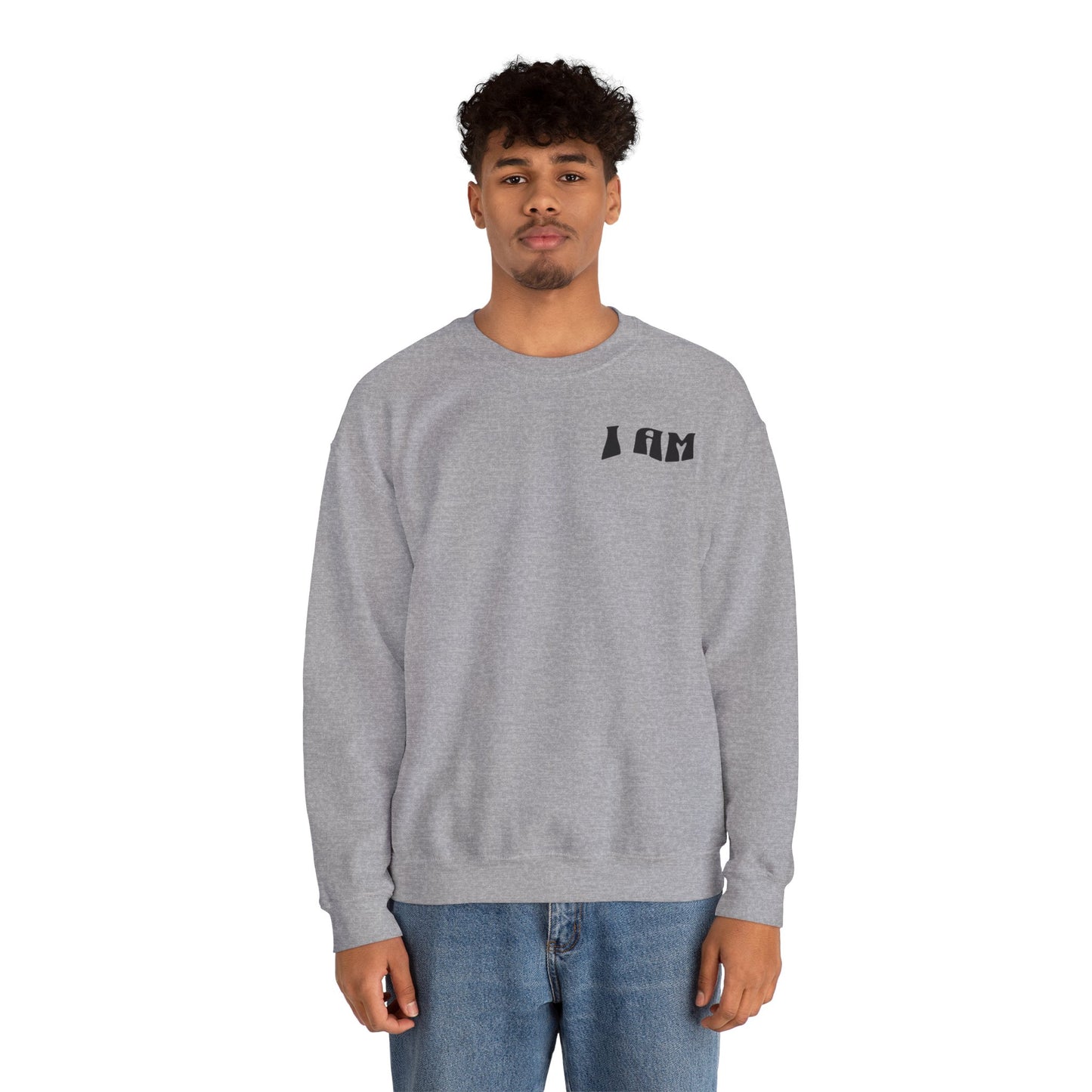 "I Am Who I Am" Adult Crewneck Sweatshirt