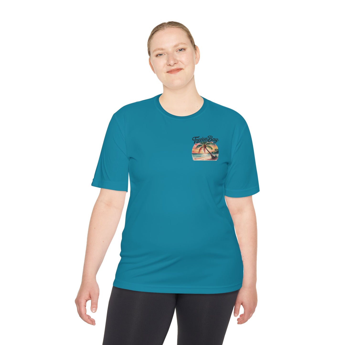 "Wasting Away in Treviso Bay" Unisex Moisture Wicking Tee