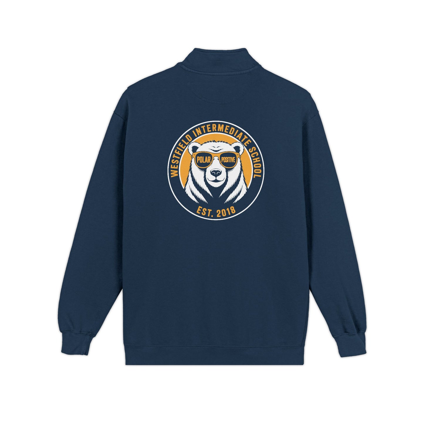 WIS "POLAR POSITIVE" UNISEX PREMIUM QUARTER-ZIP SWEATSHIRT