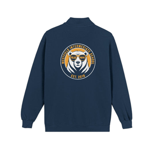 WIS "POLAR POSITIVE" UNISEX PREMIUM QUARTER-ZIP SWEATSHIRT