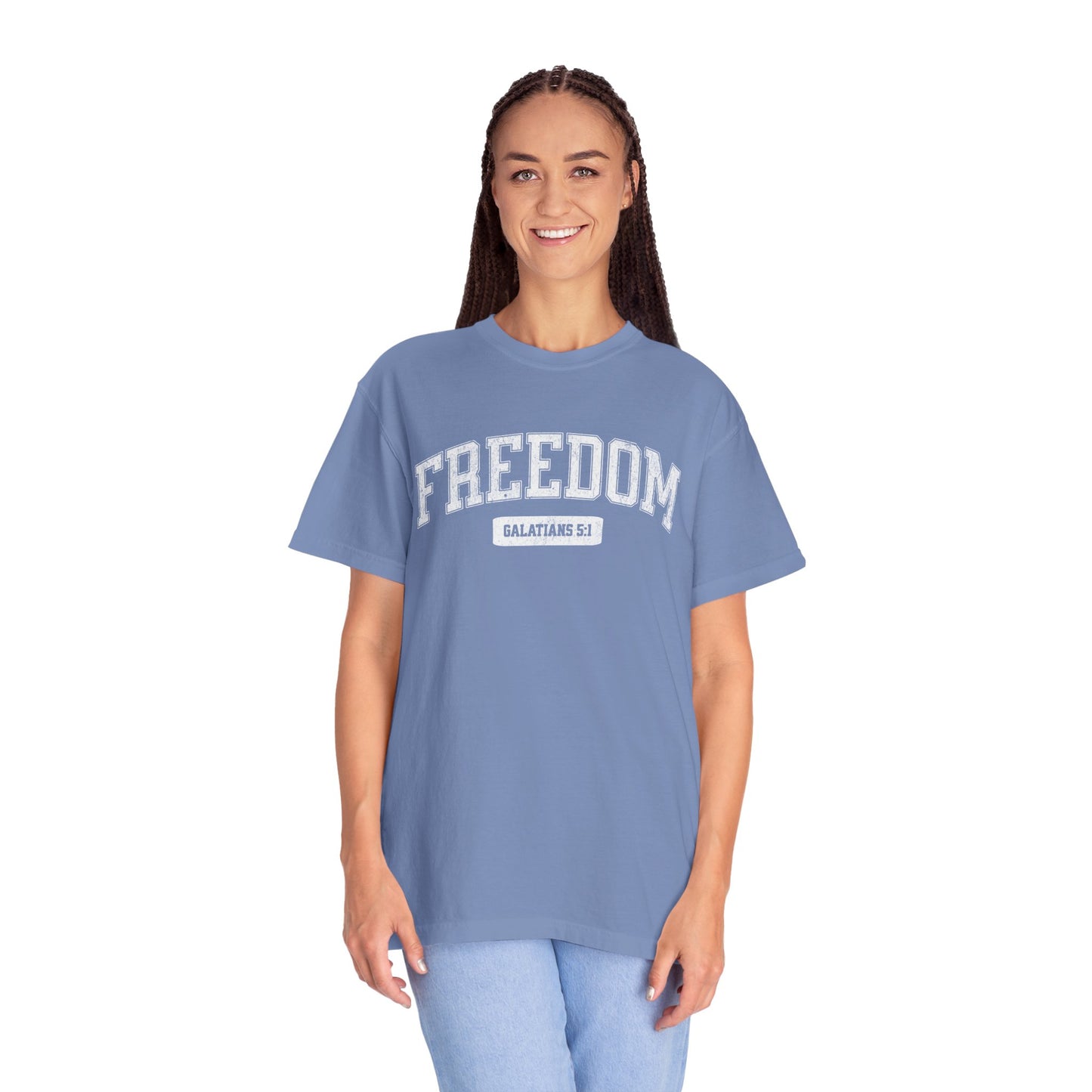 VARSITY "FREEDOM" UNISEX PREMIUM TEE