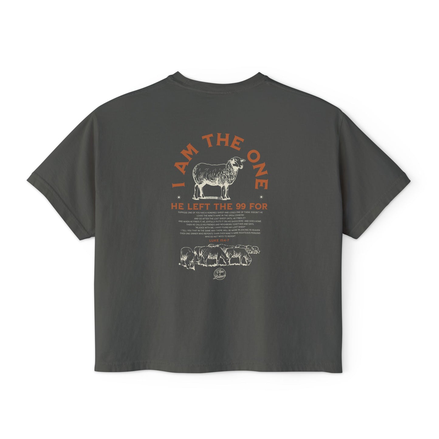 "I AM THE ONE" WOMEN'S BOXY TEE