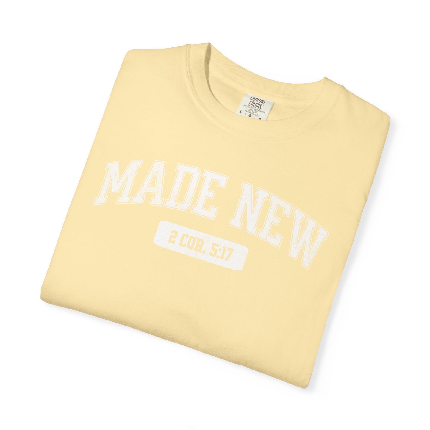VARSITY "MADE NEW" UNISEX PREMIUM TEE