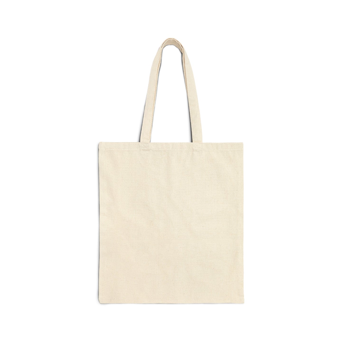 "Psalm 27:1" Cotton Canvas Tote Bag