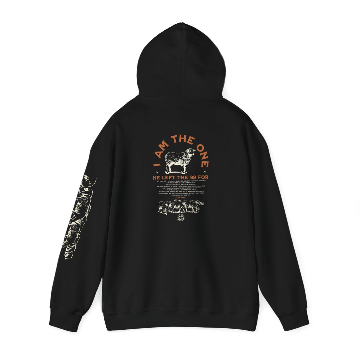 "I Am The One" w/ sleeve Unisex Heavy Blend™ Hooded Sweatshirt