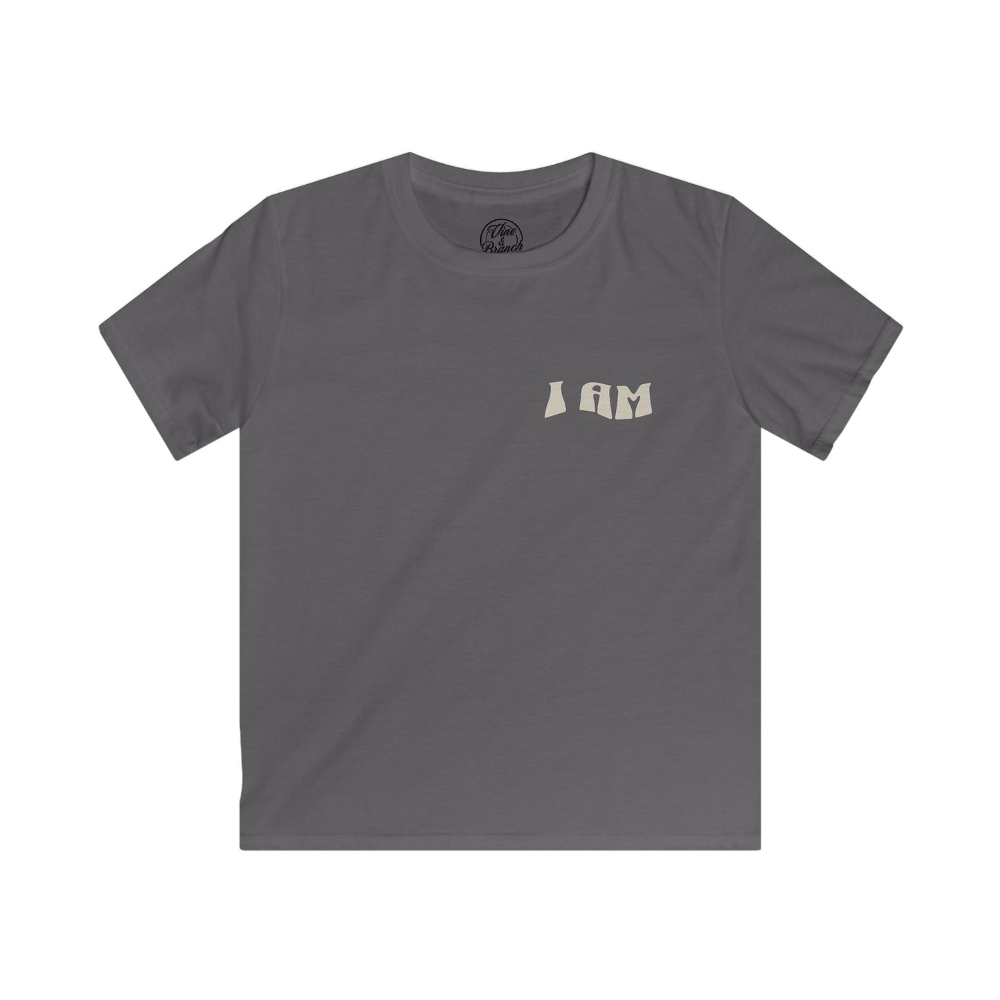 "I Am Who I Am" Kids Softstyle Tee