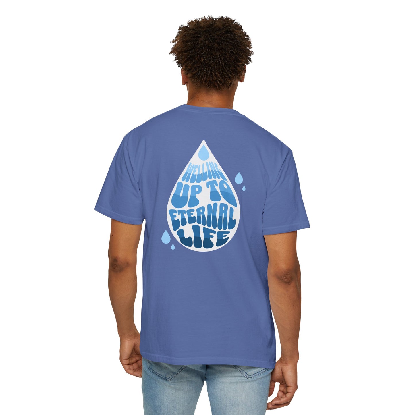 "LIVING WATER" UNISEX PREMIUM TEE