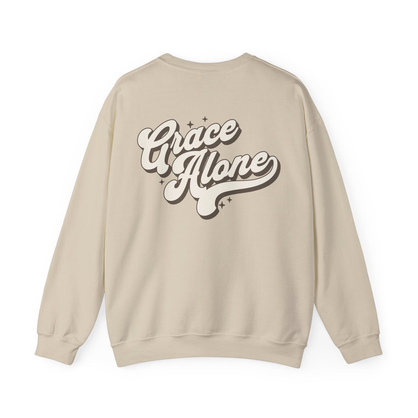 "Grace Alone" Adult Crewneck Sweatshirt