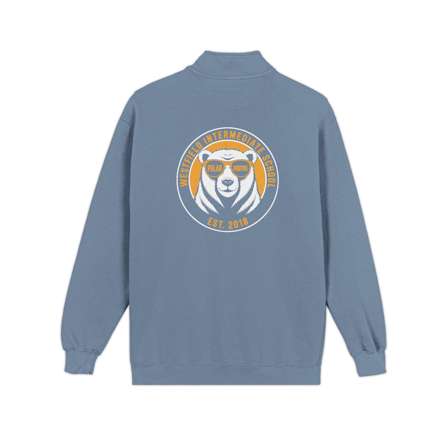 WIS "POLAR POSITIVE" UNISEX PREMIUM QUARTER-ZIP SWEATSHIRT