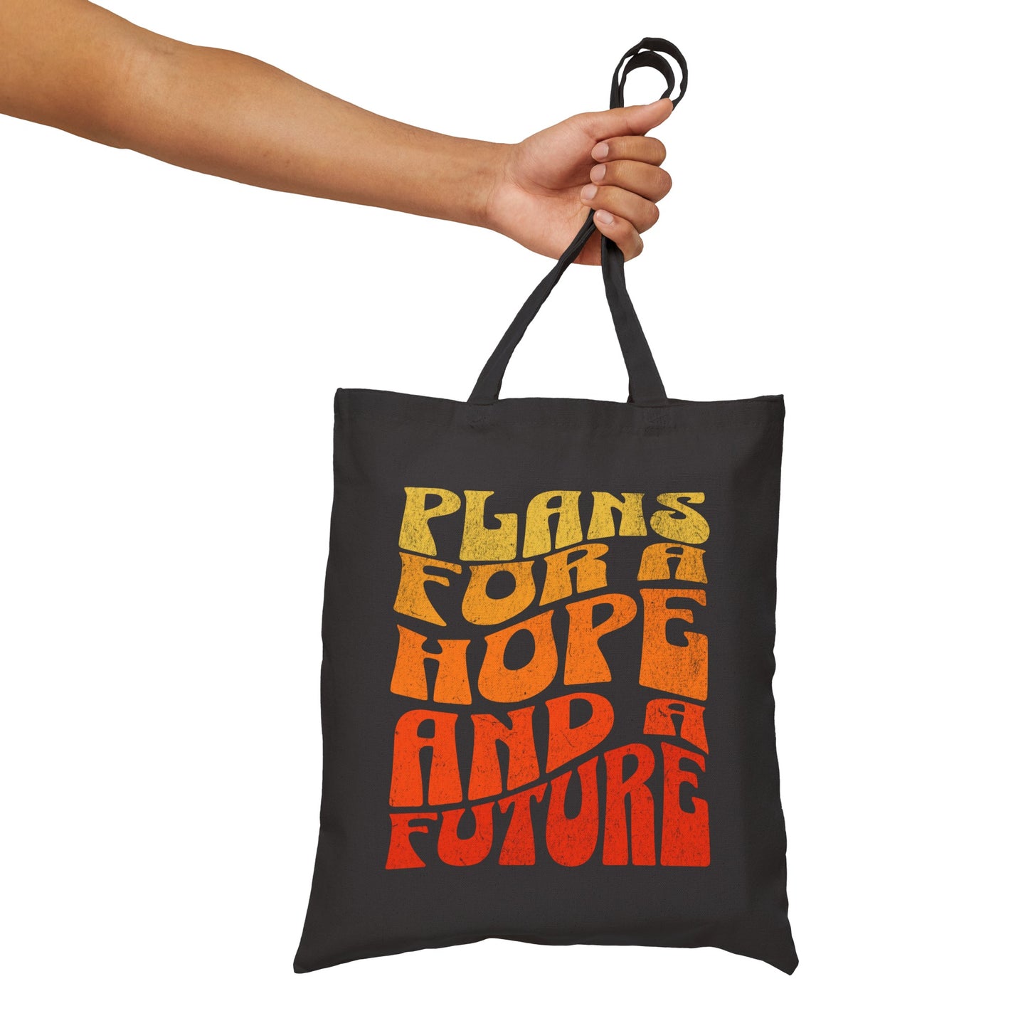 "Hope & A Future" Cotton Canvas Tote Bag