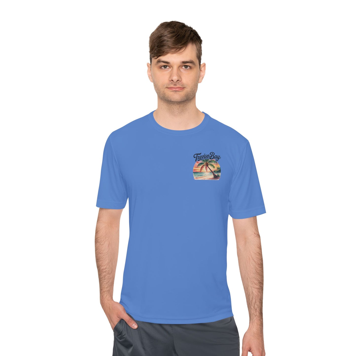 "Wasting Away in Treviso Bay" Unisex Moisture Wicking Tee