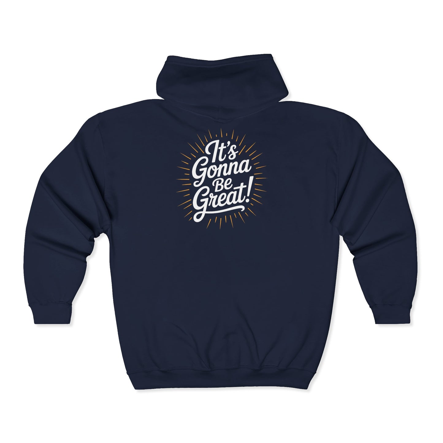 WIS "IT'S GONNA BE GREAT" UNISEX FULL ZIP HOODIE