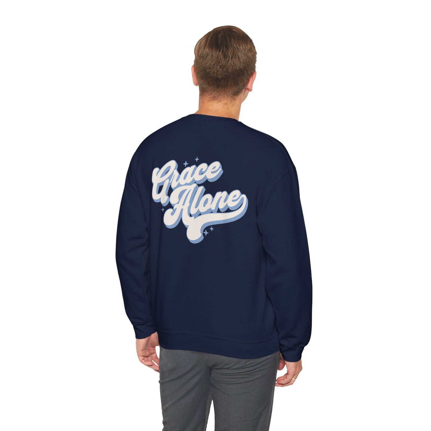 "Grace Alone" Adult Crewneck Sweatshirt