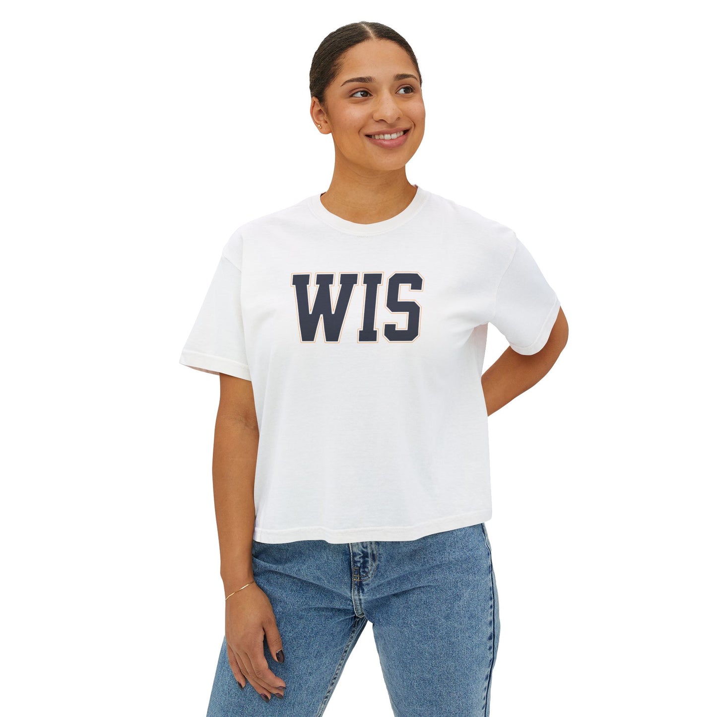 WIS "IT'S GONNA BE GREAT!" PREMIUM WOMEN'S BOXY TEE