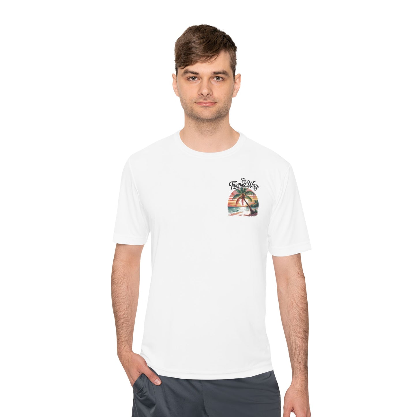 "Wasting Away the Treviso Way" Unisex Moisture Wicking Tee