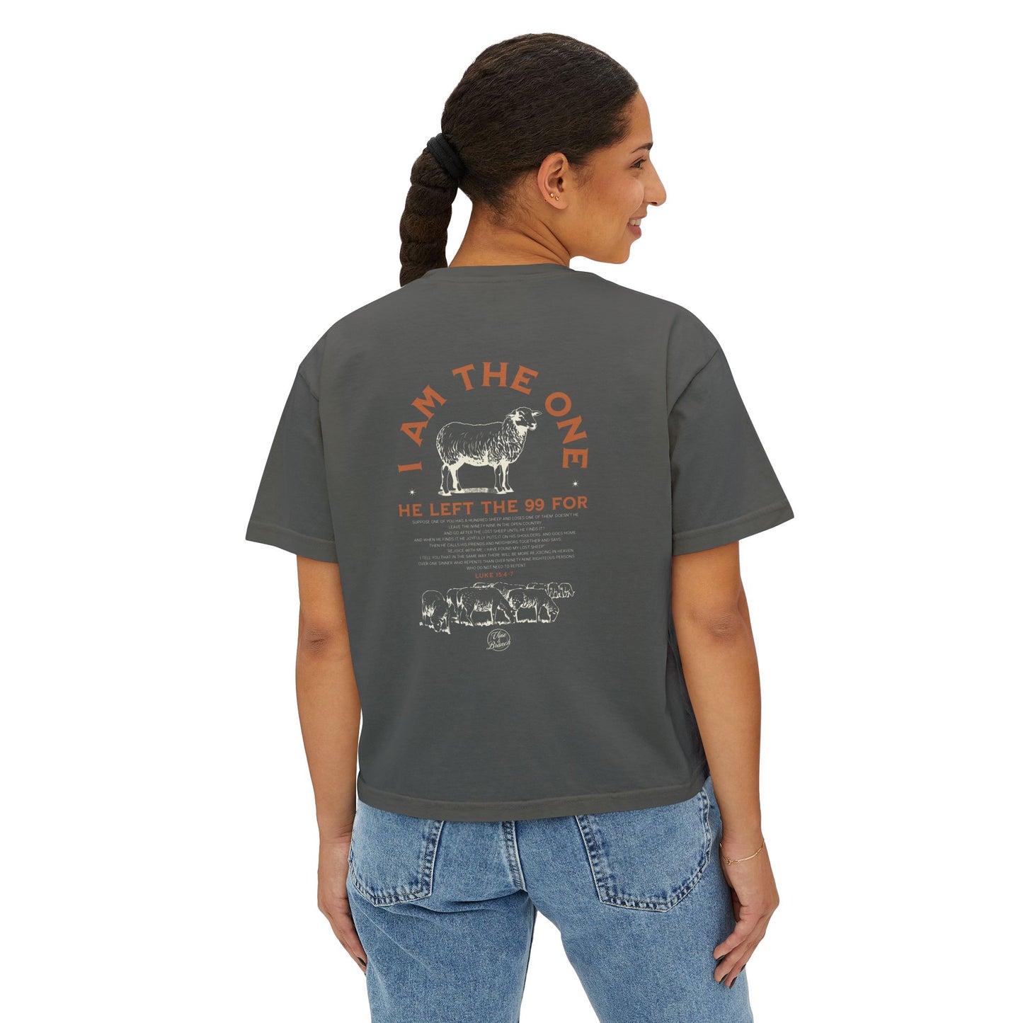 "I AM THE ONE" WOMEN'S BOXY TEE